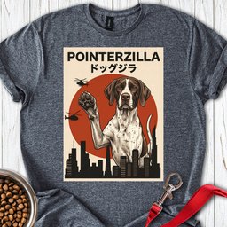 English Pointer Pointerzilla T Shirt Gift For Dog Lover