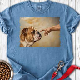 English Bulldog Creation Premium Tee Gift For Dog Lover