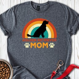 Golden Retriever Mom T Shirt Gift For Mom