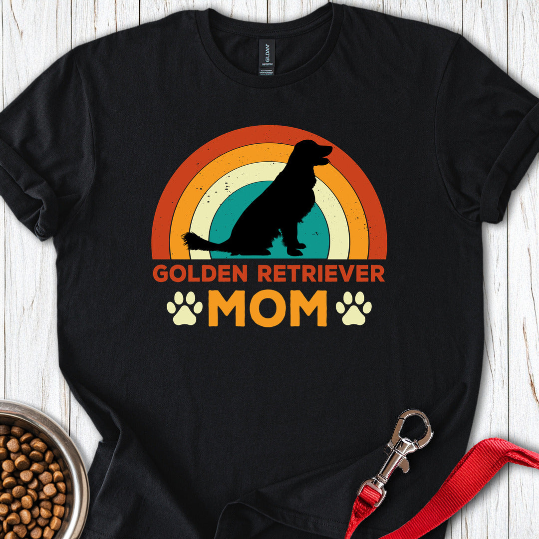 Golden Retriever Mom T Shirt Gift For Mom