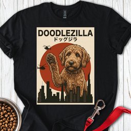 Doodlezilla T Shirt Gift For Dog Lover