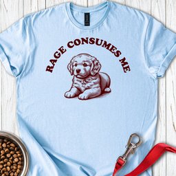 Golden Retriever Rage T Shirt Gift For Dog Lover