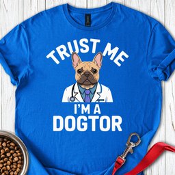 French Bulldog Dogtor T Shirt Gift For Dog Lover