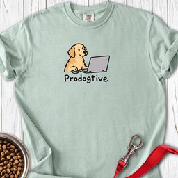 Golden Retriever Prodogtive Premium Tee Gift For Dog Lover