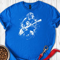 English Pointer Guitar T Shirt Gift For Dog Lover