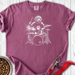 Golden Doodle Drummer Premium Tee Gift For Dog Lover