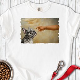 God Creates Merle Frenchie Premium Tee Gift For Dog Lover