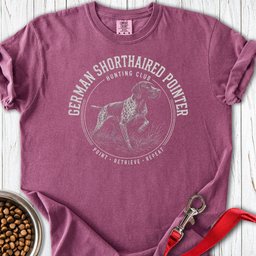 German Shorthaired Pointer Hunting Club Premium Tee Gift For Dog Lover