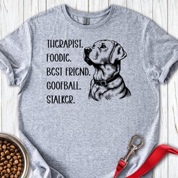Funny Labrador Titles T Shirt Gift For Dog Lover
