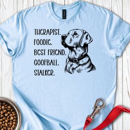 Funny Labrador Titles T Shirt Gift For Dog Lover