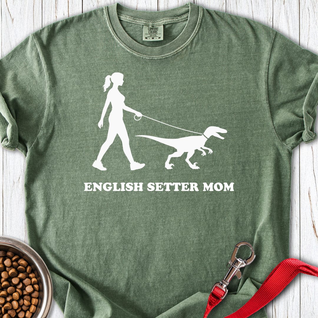 English Setter Mom Premium Tee Gift For Mom