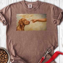 God Creates Vizsla Premium Tee Gift For Dog Lover