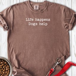 Dogs Help Premium Tee Gift For Dog Lover