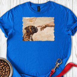 God Creates Brindle Boxer T Shirt Gift For Dog Lover