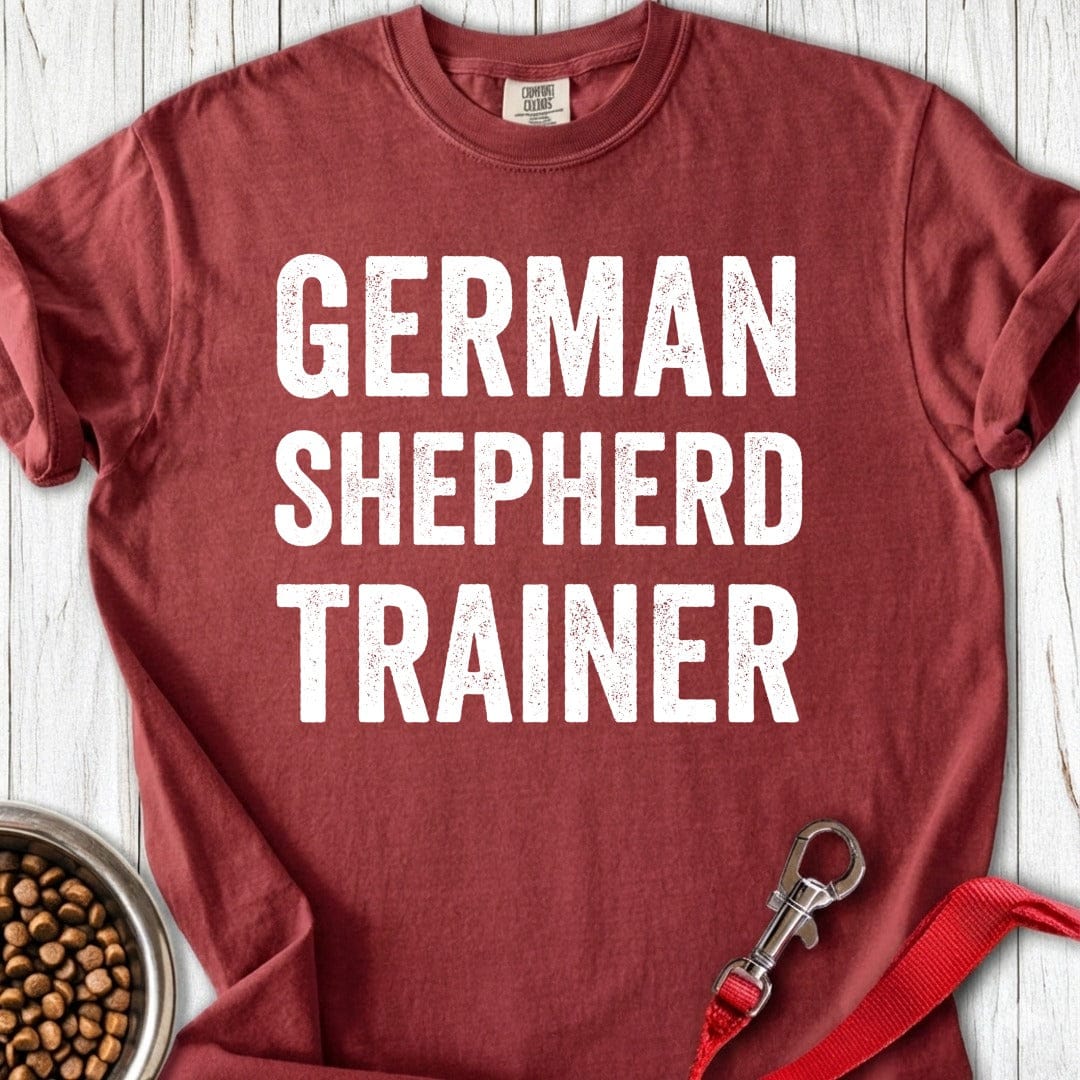 German Shepherd Trainer Premium Tee Gift For Dog Lover
