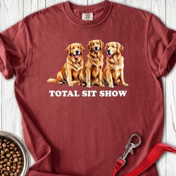 Goldie Sit Show Premium Tee Gift For Dog Lover