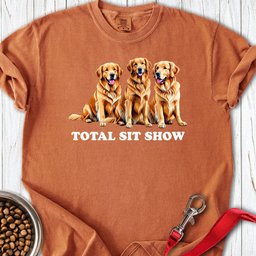 Goldie Sit Show Premium Tee Gift For Dog Lover