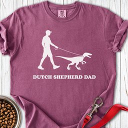 Dutch Shepherd Dad Premium Tee Gift For Dad