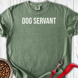 Dog Servant Premium Tee Gift For Dog Lover