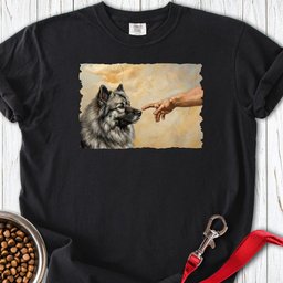 God Creates Keeshond Premium Tee Gift For Dog Lover