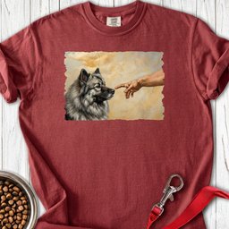 God Creates Keeshond Premium Tee Gift For Dog Lover