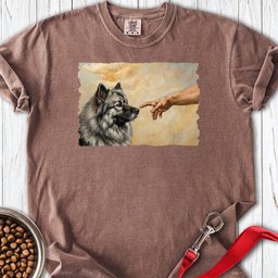 God Creates Keeshond Premium Tee Gift For Dog Lover