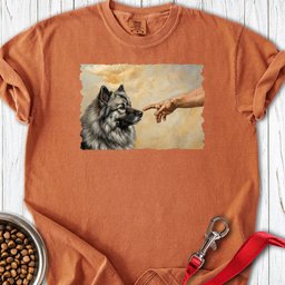 God Creates Keeshond Premium Tee Gift For Dog Lover