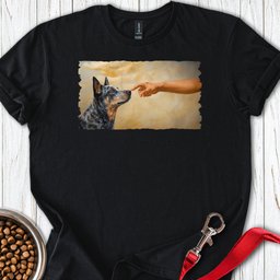 God Creates Blue Heeler T Shirt Gift For Dog Lover