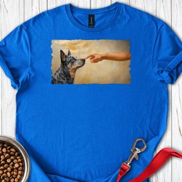 God Creates Blue Heeler T Shirt Gift For Dog Lover
