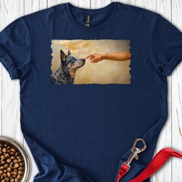 God Creates Blue Heeler T Shirt Gift For Dog Lover