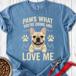 French Bulldog Paws What Youre Doing Premium Tee Gift For Dog Lover