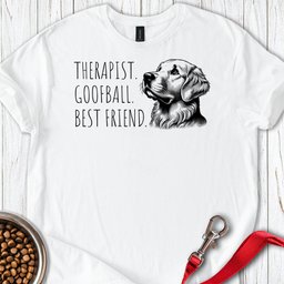 Funny Golden Retriever Titles T Shirt Gift For Dog Lover