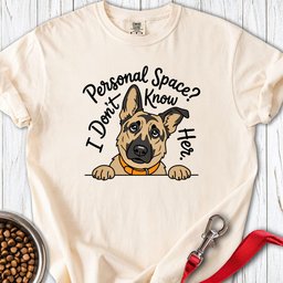 German Shepherd Personal Space Premium Tee Gift For Dog Lover
