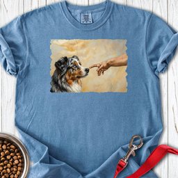God Creates Australian Shepherd Premium Tee Gift For Dog Lover