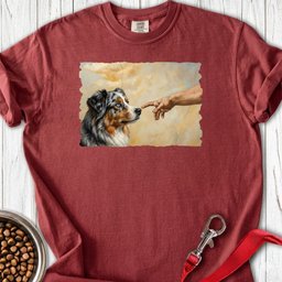 God Creates Australian Shepherd Premium Tee Gift For Dog Lover