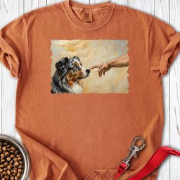 God Creates Australian Shepherd Premium Tee Gift For Dog Lover