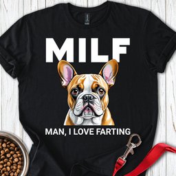 French Bulldog Fart T Shirt Gift For Dog Lover