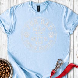 Fur Dad T Shirt Gift For Dad