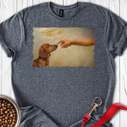 God Creates Dachshund T Shirt Gift For Dog Lover