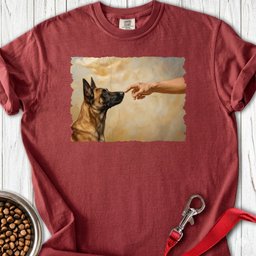 God Creates Belgian Malinois Premium Tee Gift For Dog Lover