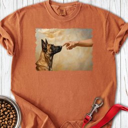 God Creates Belgian Malinois Premium Tee Gift For Dog Lover