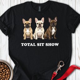 French Bulldog Sit Show T Shirt Gift For Dog Lover