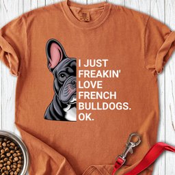 French Bulldog Love Premium Tee Gift For Dog Lover