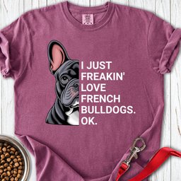 French Bulldog Love Premium Tee Gift For Dog Lover
