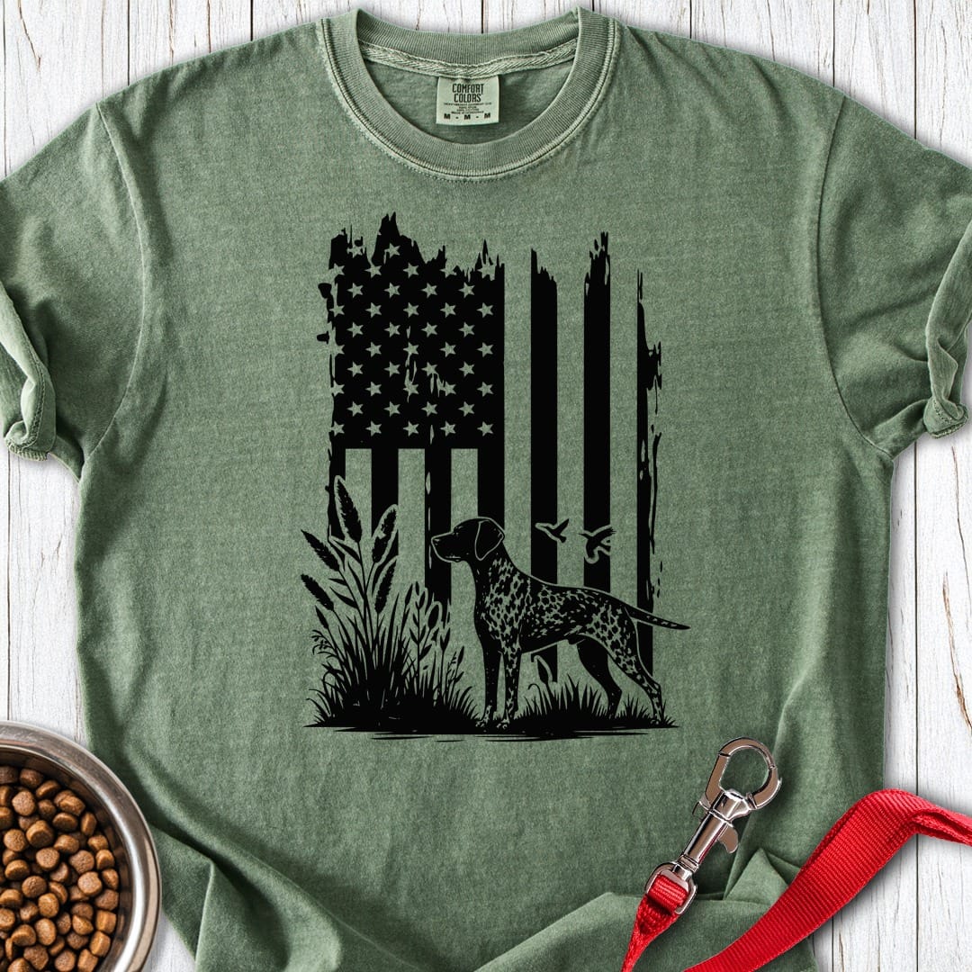 German Shorthaired Pointer Hunter USA Premium Tee Gift For Dog Lover