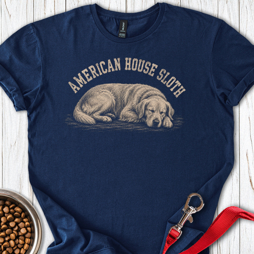 Golden Retriever Sloth T Shirt Gift For Dog Lover