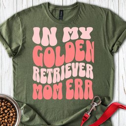 Golden Retriever Mom T Shirt Gift For Mom
