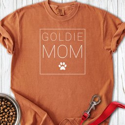 Golden Retriever Mom Premium Tee Gift For Mom