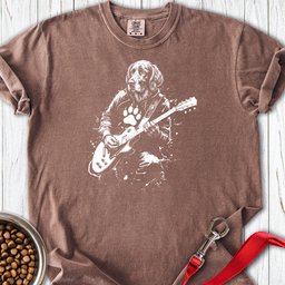 English Setter Guitar Premium Tee Gift For Dog Lover