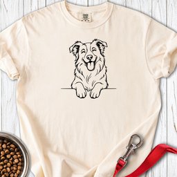 Happy Border Collie Premium Tee Gift For Dog Lover